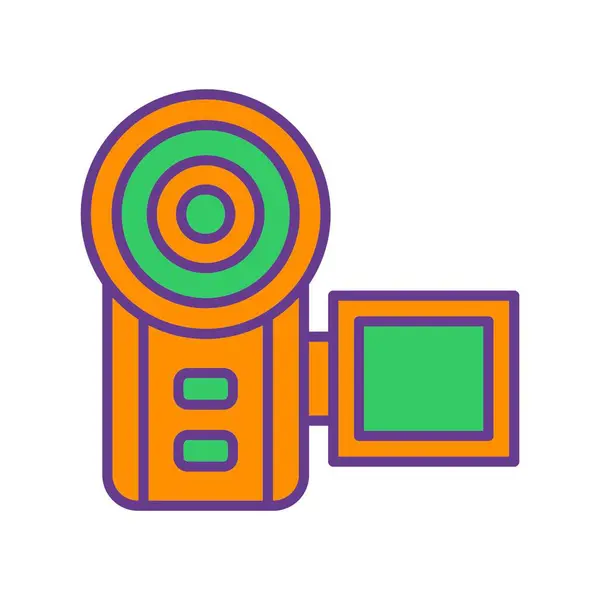 Kamera Creative Icons Desig — Stock Vector