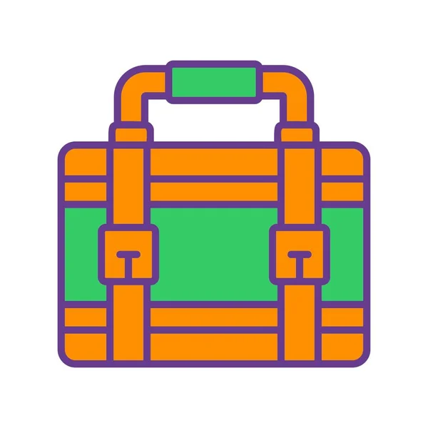 Suitcase Creative Icons Desig — 图库矢量图片