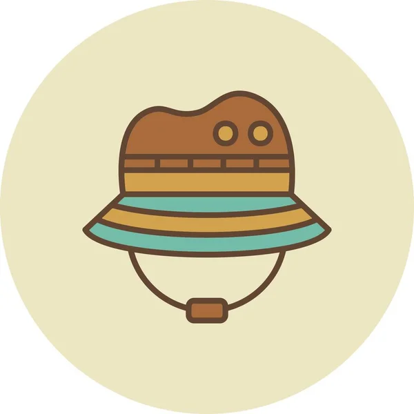 帽子创意偶像的设计 — 图库矢量图片