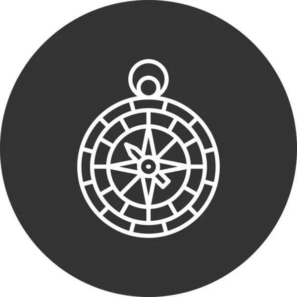 Compass Creative Icons Desig — Stock vektor