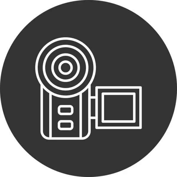Camera Creative Icons Desig — Stockový vektor