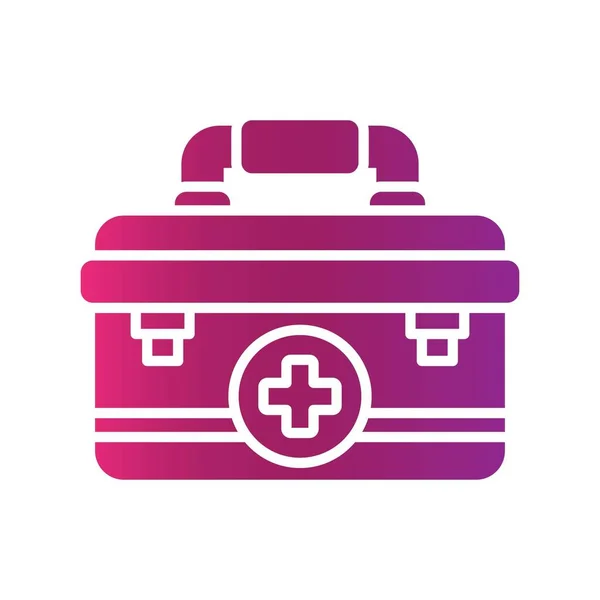 First Aid Kit Creative Icons Desig — ストックベクタ