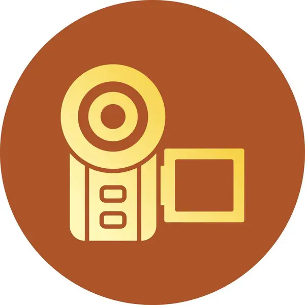 Camera Creative Icons Desig — Vector de stock
