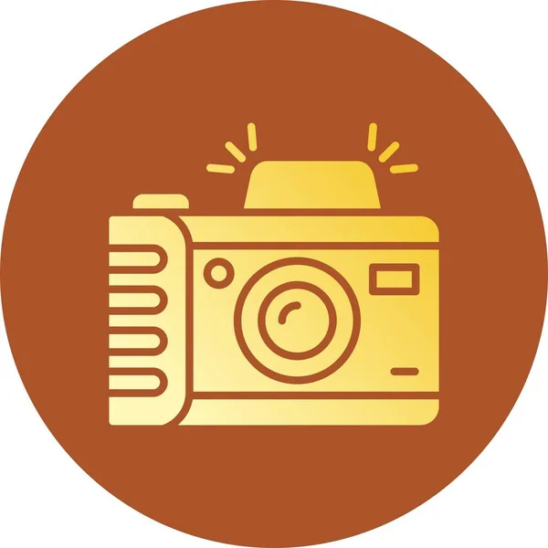 Camera Creative Icons Desig — Vetor de Stock