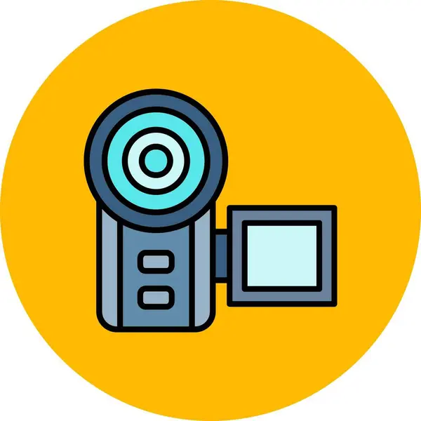 Δημιουργία Εικόνων Φωτογραφικής Μηχανής Desig — Διανυσματικό Αρχείο