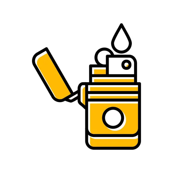 Lighter Creative Icons Desig — Image vectorielle