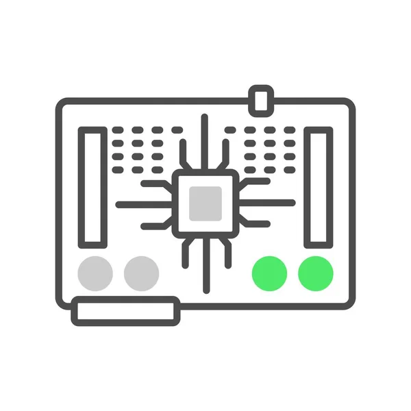 stock vector Circuit Board Creative Icons Desig