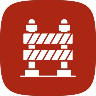 Yol Bariyeri Yaratıcı Simgeler Tasarımı