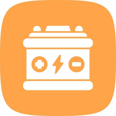 Araba Pili Yaratıcı Simgeler Tasarımı