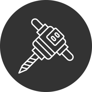  Road Drill Creative Icons Desig