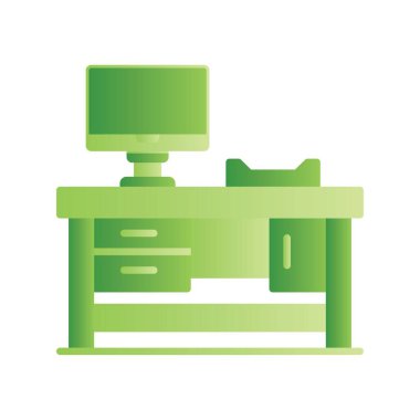 Çalışma Tablosu Yaratıcı Simgeler Tasarımı