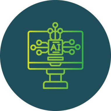  Artificial Intelligence Creative Icons Desig