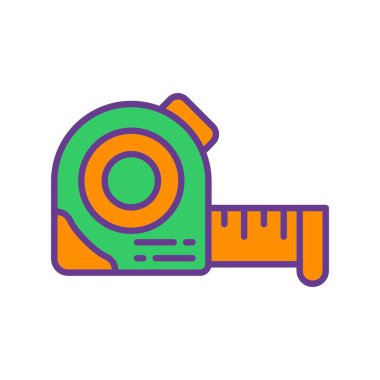 Teyp Ölçüm Yaratıcı Simgeler Tasarımı