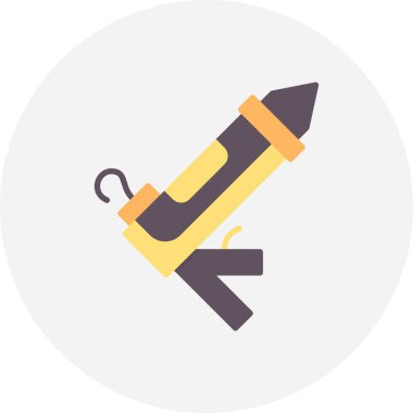  Caulk Silah Yaratıcı Simgeler Desig