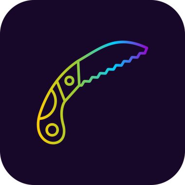  Büzüşen Testere Yaratıcı Simgeler Desig