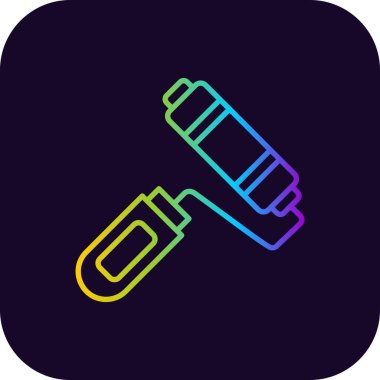 Paint Roller Creative Icons Desig
