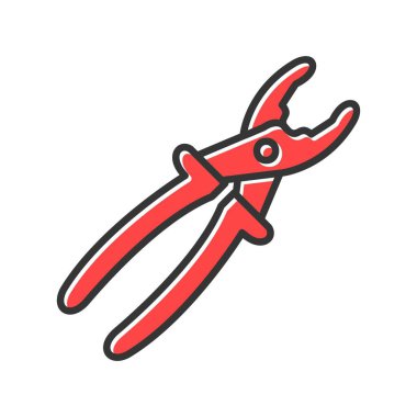 İğne Burun Pensesi Yaratıcı Simgeler Tasarımı