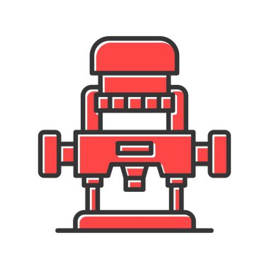 Yönlendirici Makine Yaratıcı Simgeler Tasarımı