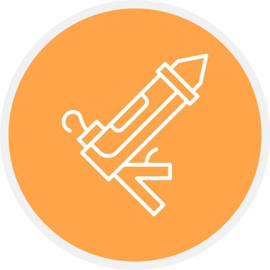  Caulk Silah Yaratıcı Simgeler Desig