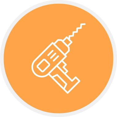 Hand Drill Creative Icons Desig