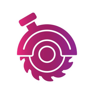 Circular Saw Creative Icons Desig