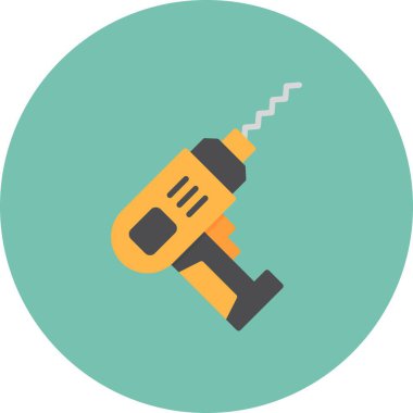 Hand Drill Creative Icons Desig
