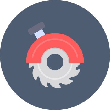 Circular Saw Creative Icons Desig