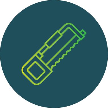 Hack Testere Yaratıcı Simgeler Desig