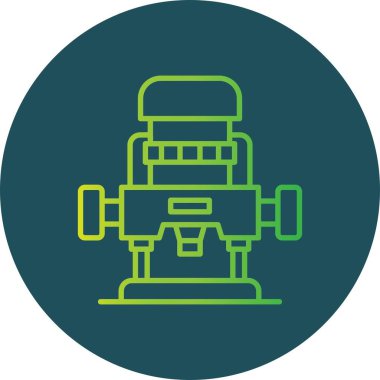 Yönlendirici Makine Yaratıcı Simgeler Tasarımı