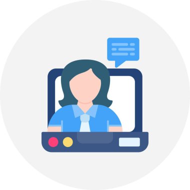 İş Görüşmesi Yaratıcı Simgeler Tasarımı