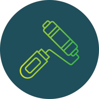 Paint Roller Creative Icons Desig