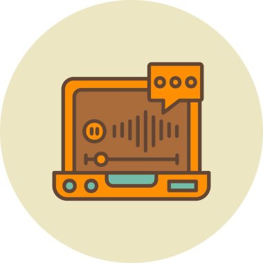  Sesli Mesaj Yaratıcı Simgeler Tasarımı