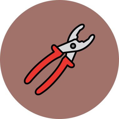 İğne Burun Pensesi Yaratıcı Simgeler Tasarımı