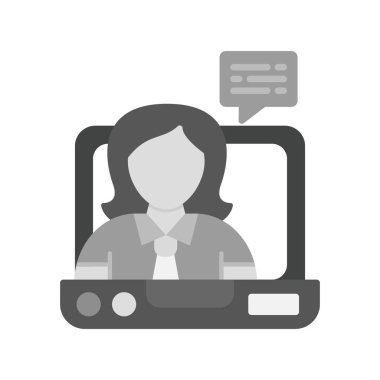 İş Görüşmesi Yaratıcı Simgeler Tasarımı