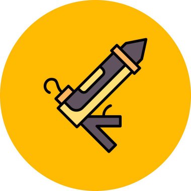  Caulk Silah Yaratıcı Simgeler Desig