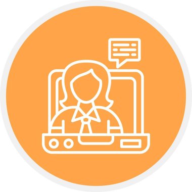 İş Görüşmesi Yaratıcı Simgeler Tasarımı