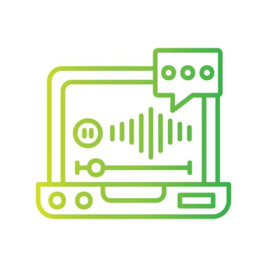  Sesli Mesaj Yaratıcı Simgeler Tasarımı