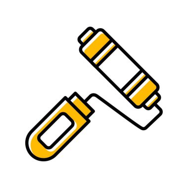 Paint Roller Creative Icons Desig