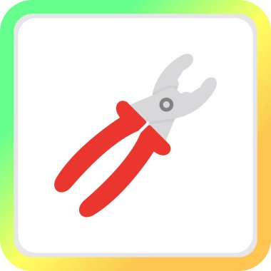 İğne Burun Pensesi Yaratıcı Simgeler Tasarımı