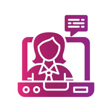 İş Görüşmesi Yaratıcı Simgeler Tasarımı