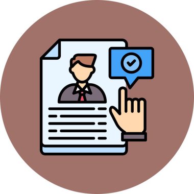 CV Yaratıcı Simgeler Tasarımı