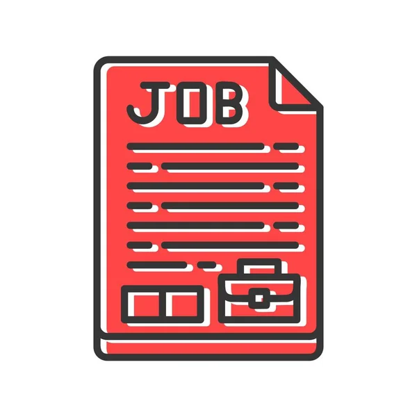 Job Creative Icons Desig — Stock Vector