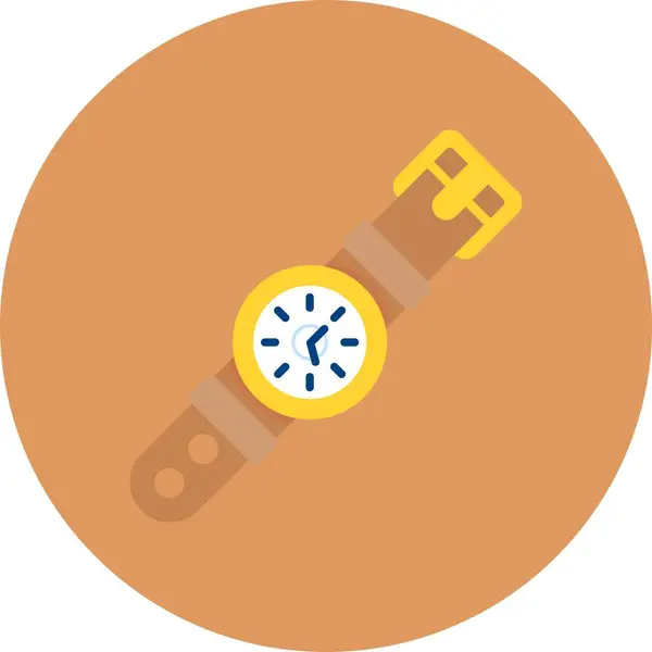 腕時計クリエイティブアイコンデザイン — ストックベクタ