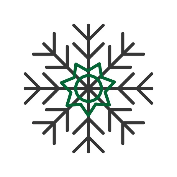 Snowflake Creative Icons Desig — Stock Vector
