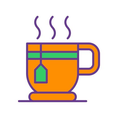 Sıcak İçecek Yaratıcı Simgeler Tasarımı