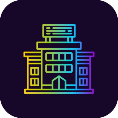 Otel Yaratıcı Simgeleri Tasarımı