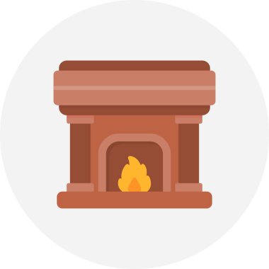  Fireplace Creative Icons Desig
