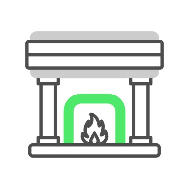  Fireplace Creative Icons Desig
