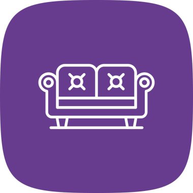 Koltuk Yaratıcı Simgeleri Tasarımı