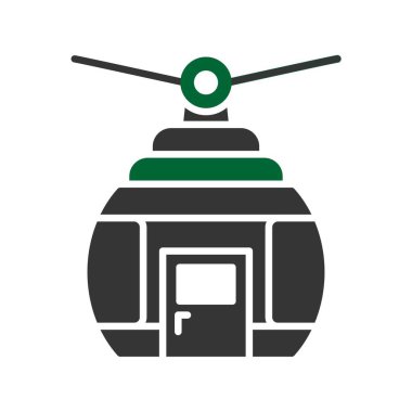 Cable Car Creative Icons Desig